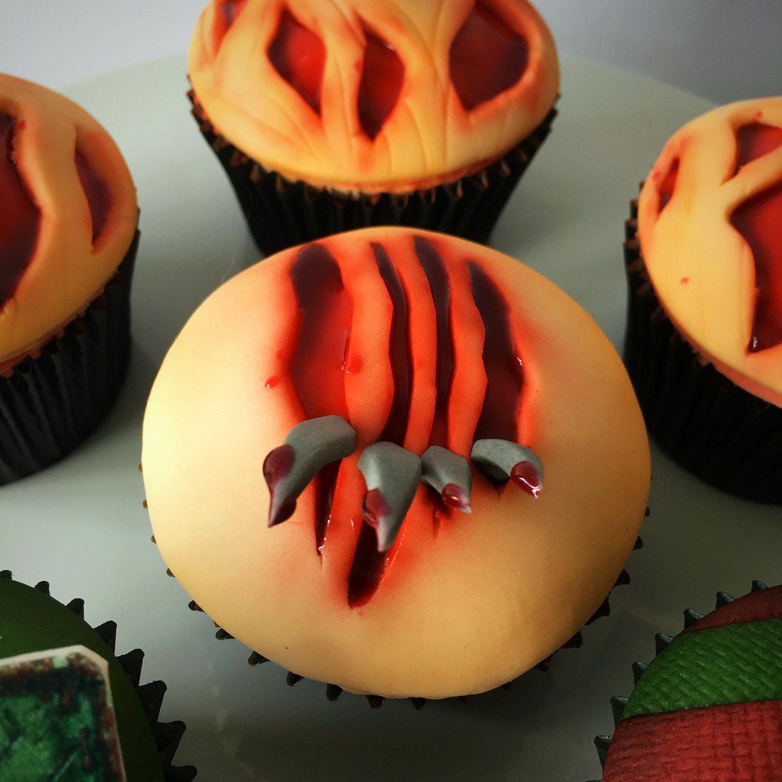 A Nightmare on Elm Street cupcakes