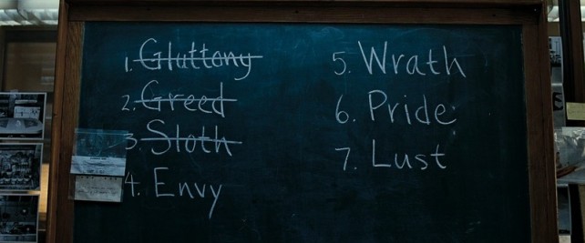 seven chalk board 