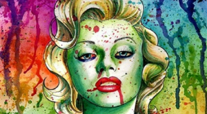 Marilyn Monroe Zombie Doll by Carissa Rose-thumb