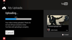 youtube xbox upload