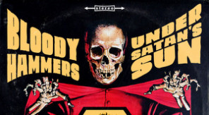 bloody hammers - under satans sun - album cover