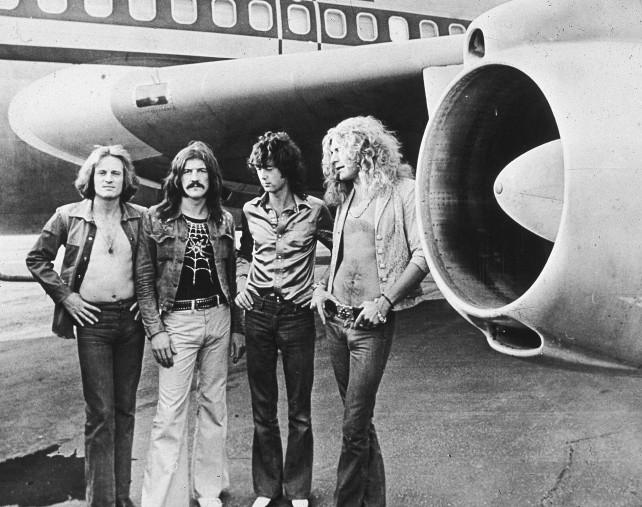 led zeppelin - Hulton Archive 1973