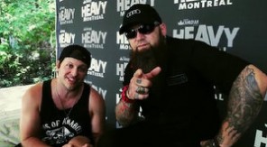 Three Days Grace 2014 interview with Brad and Barry