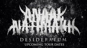 anaal nathrakh 2014 tour poster