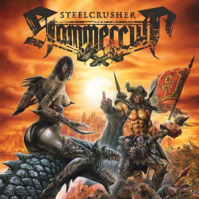 hammercult - steelcrusher album cover