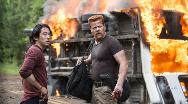 the walking dead, season 5 episode 5 - genn and abraham