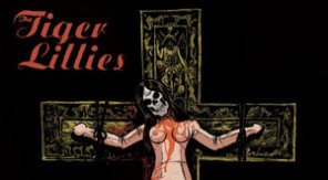 the tiger lillies - bad blood blasphemy vinyl album cover