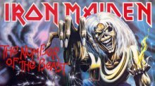 iron maiden - the number of the beast - album cover